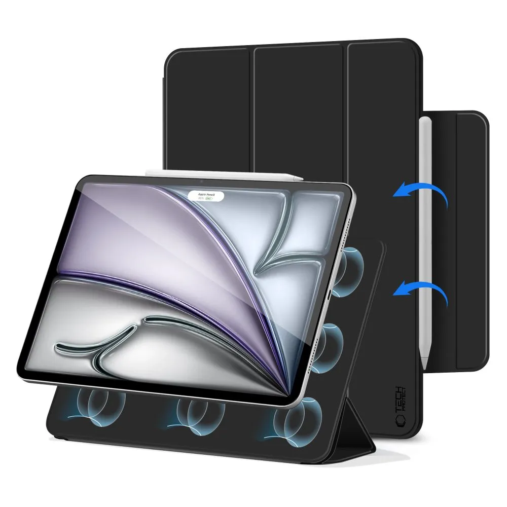 Apple iPad Air 13 (2026) Planšetes maciņš melns TECH-PROTECT SMARTCASE MAGNETIC