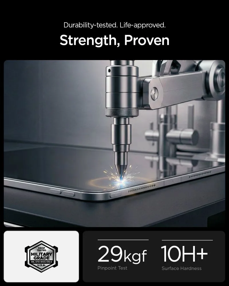 Apple iPad Air 11 8th Gen (2026) Planšetes aizsargstikls SPIGEN ALM GLAS.TR T