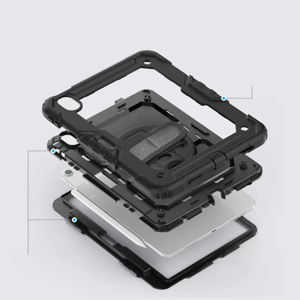 Apple iPad Air 11 8th Gen (2026) Planšetes vāciņš melns TECH-PROTECT SOLID360
