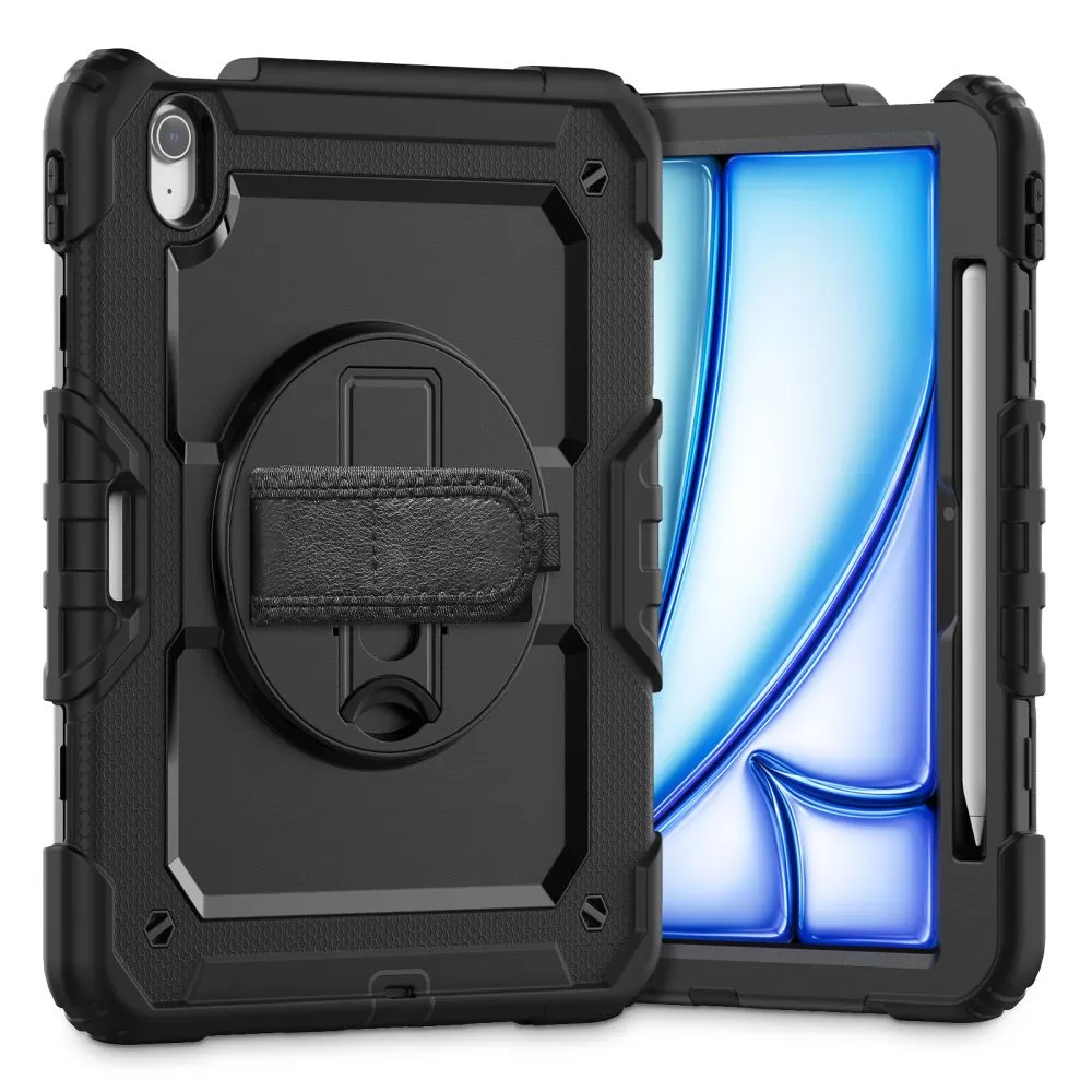 Apple iPad Air 11 8th Gen (2026) Planšetes vāciņš melns TECH-PROTECT SOLID360