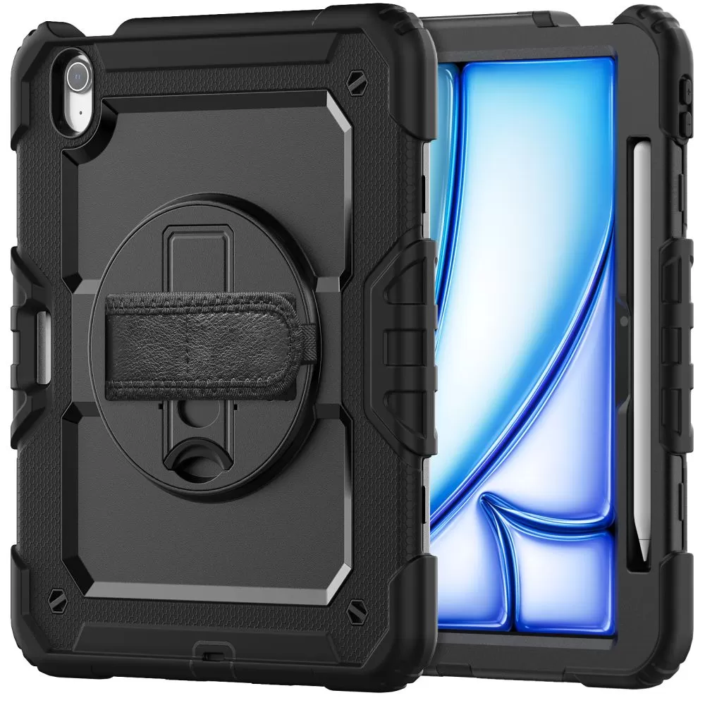 Apple iPad Air 11 8th Gen (2026) Planšetes vāciņš melns TECH-PROTECT SOLID360