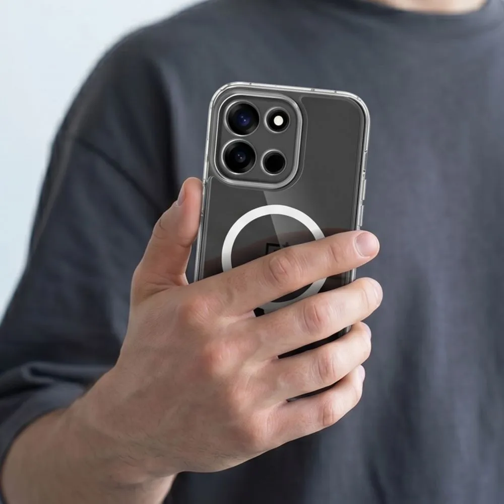 OnePlus Nord 6 Telefona vāciņš caurspīdīgs TECH-PROTECT FLEXAIR HYBRID MAGSAFE