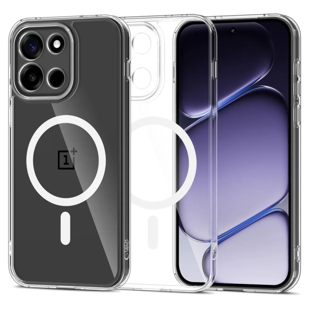 OnePlus Nord 6 Telefona vāciņš caurspīdīgs TECH-PROTECT FLEXAIR HYBRID MAGSAFE