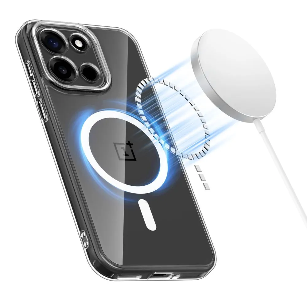 OnePlus Nord 6 Telefona vāciņš caurspīdīgs TECH-PROTECT FLEXAIR HYBRID MAGSAFE