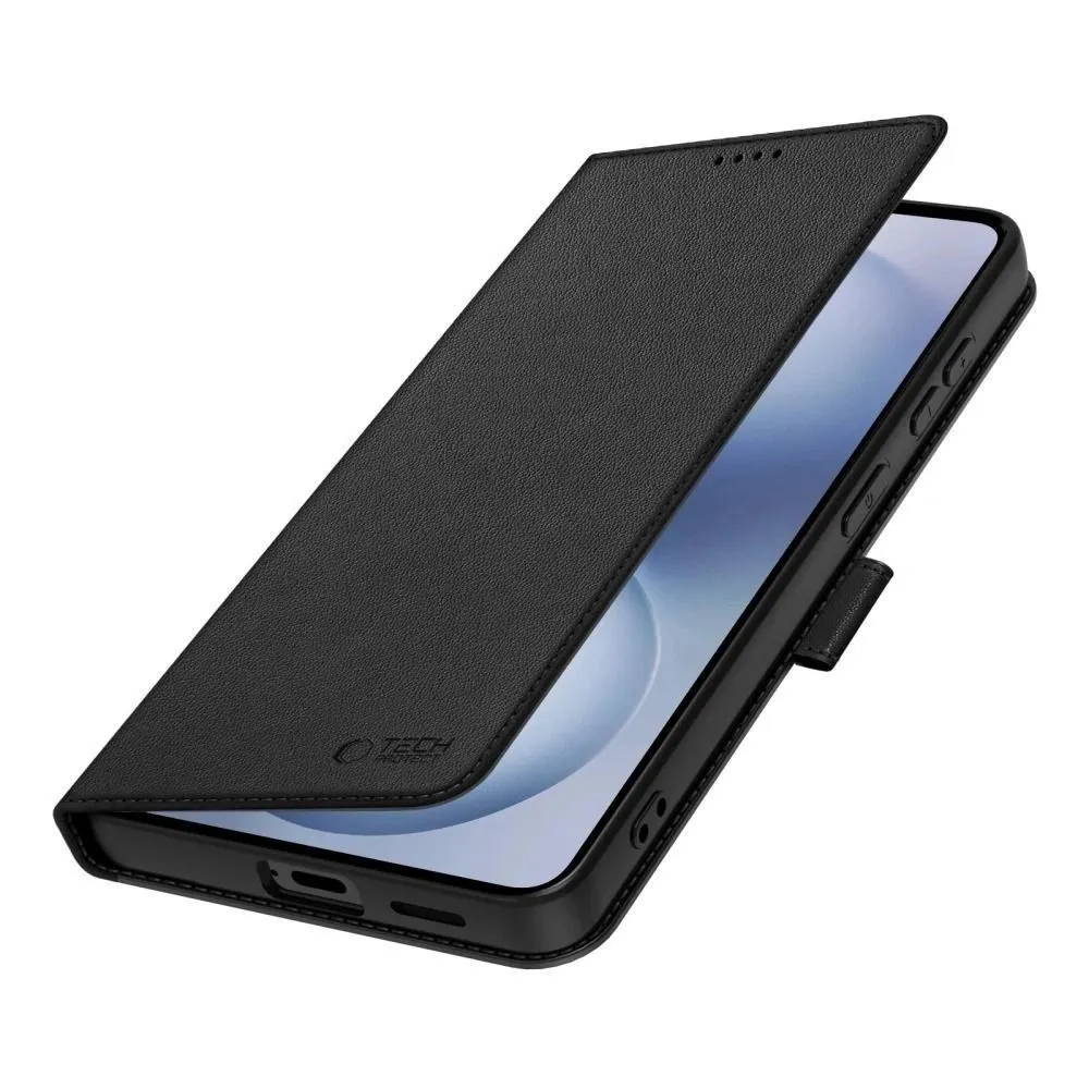 OnePlus Nord 6 Telefona maciņš melns TECH-PROTECT WALLET