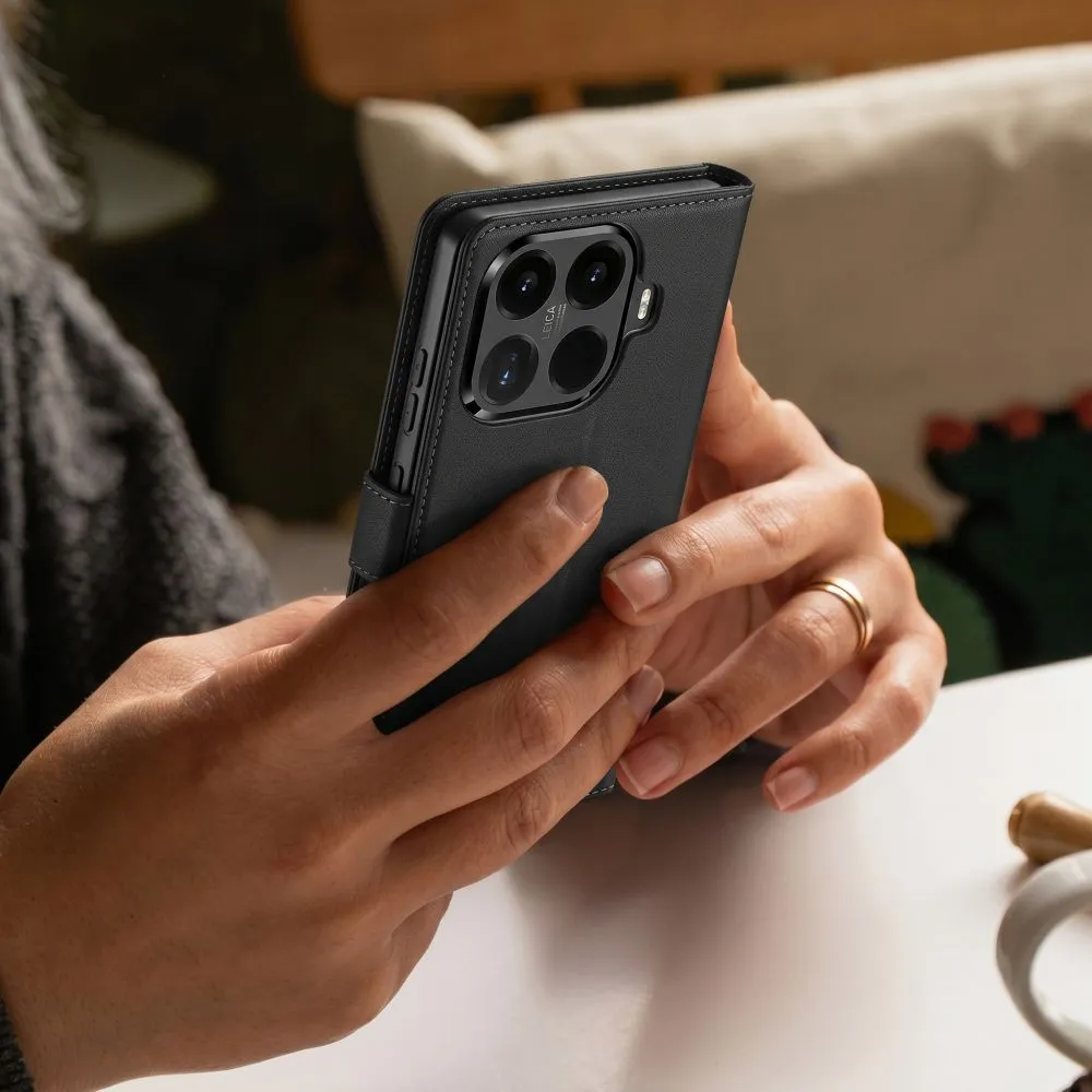 Xiaomi 17T Pro Telefona maciņš melns TECH-PROTECT WALLET