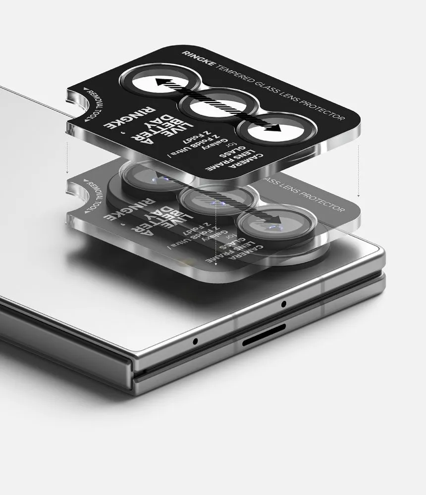 Samsung Galaxy Z Fold 8 Ultra Aizsargstikls  RINGKE CAMERA FRAME 2-PACK