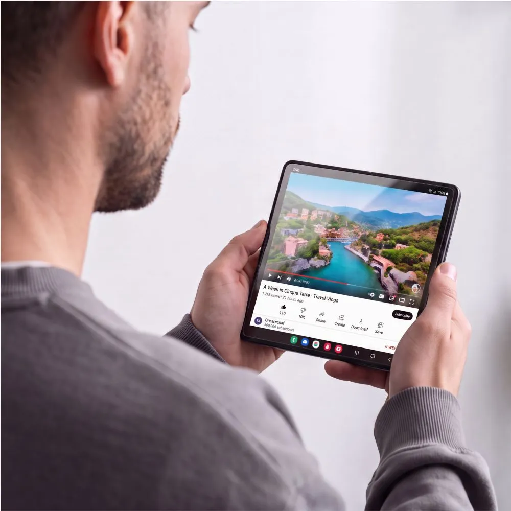 Samsung Galaxy Z Fold 8 Ultra Aizsargstikls  TECH-PROTECT EASY SET FOIL & GLASS FIT+ 4IN1