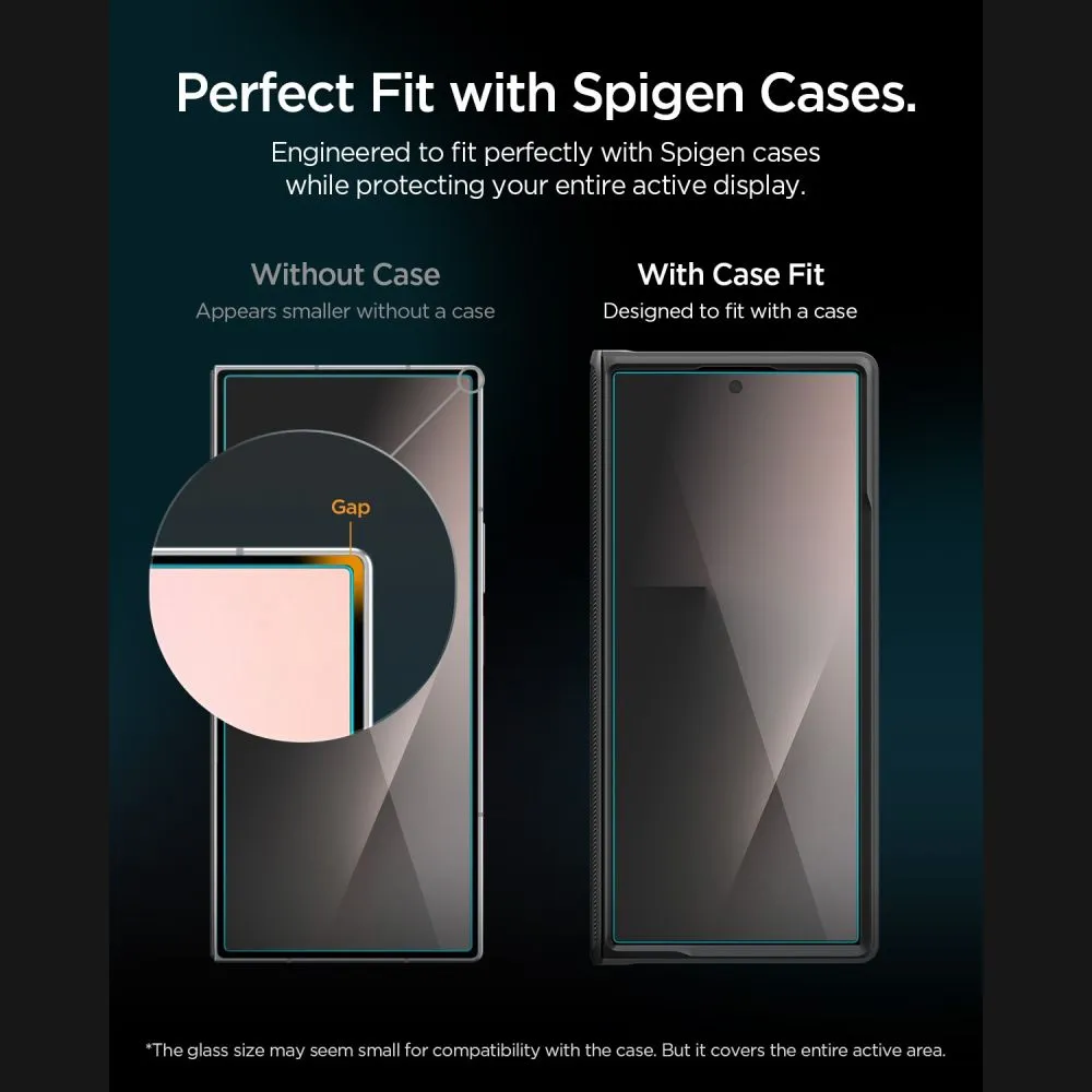 Samsung Galaxy Z Fold 8 Ultra Ekraanikaitsed  SPIGEN GLAS.TR EZ FIT PRO PRIVACY 2-PACK