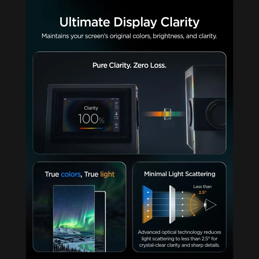 Samsung Galaxy Z Fold 8 Ultra Ekraanikaitsed  SPIGEN GLAS.TR EZ FIT PRO PRIVACY 2-PACK