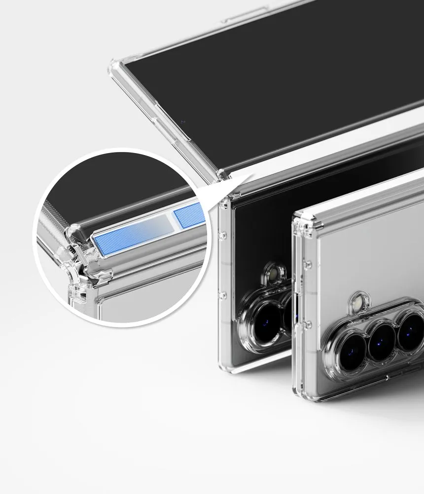 Samsung Galaxy Z Fold 8 Ultra Telefona vāciņš caurspīdīgs RINGKE FUSION FLAP