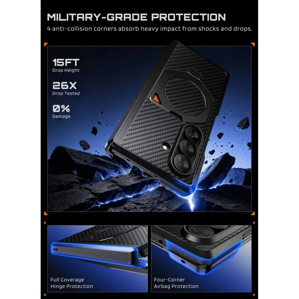 Samsung Galaxy Z Fold 8 Ultra Phone Cover black SUPCASE UB AERO MAGSAFE 2-SET