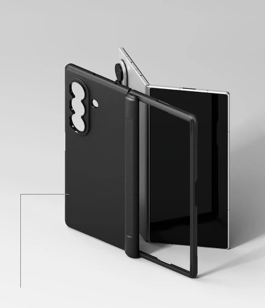 Samsung Galaxy Z Fold 8 Ultra Telefona vāciņš melns RINGKE ONYX FLAP MAGNETIC MAGSAFE