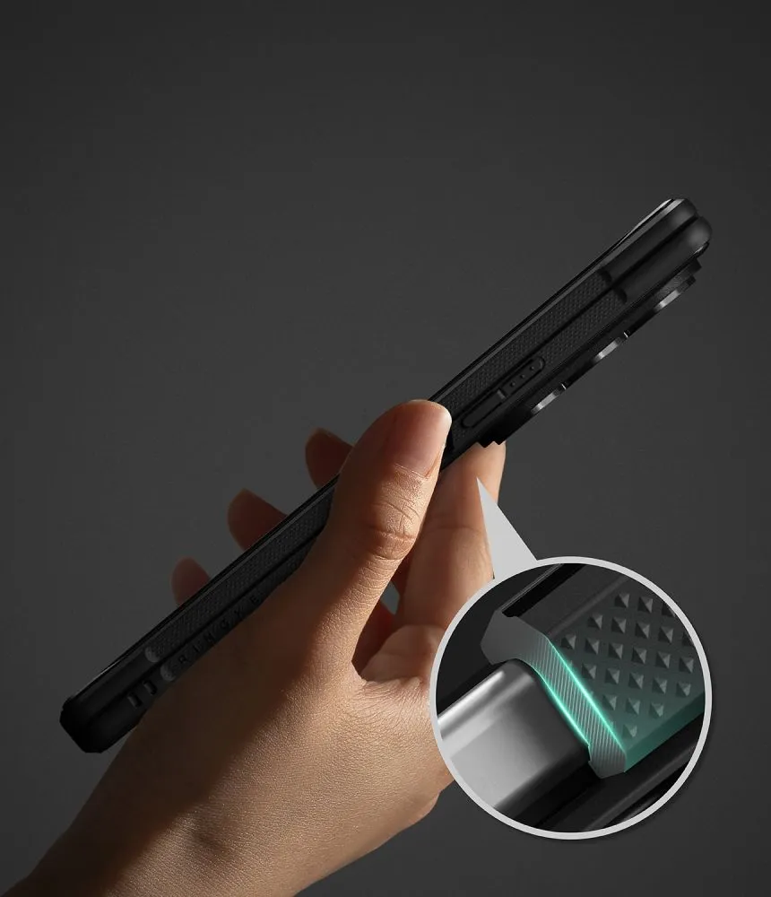 Samsung Galaxy Z Fold 8 Ultra Telefona vāciņš melns RINGKE ONYX FLAP MAGNETIC MAGSAFE