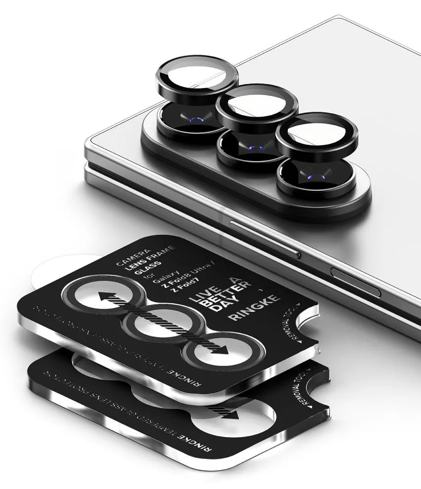 Samsung Galaxy Z Fold 8 Ultra Aizsargstikls  RINGKE CAMERA FRAME 2-PACK