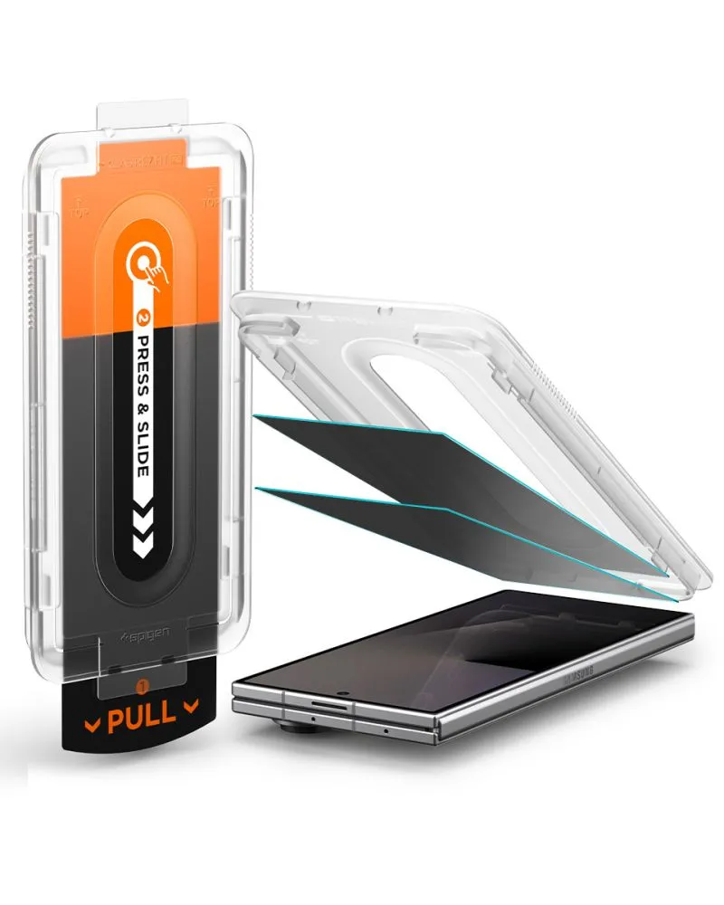 Samsung Galaxy Z Fold 8 Ultra Ekraanikaitsed  SPIGEN GLAS.TR EZ FIT PRO PRIVACY 2-PACK