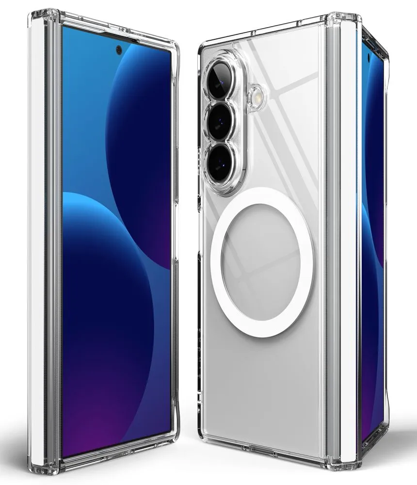 Samsung Galaxy Z Fold 8 Ultra Telefona vāciņš caurspīdīgs RINGKE FUSION FLAP MAGNETIC MAGSAFE