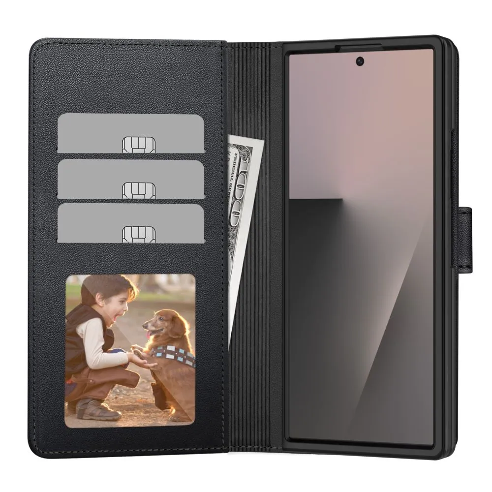 Samsung Galaxy Z Fold 8 Ultra Phone Case black TECH-PROTECT WALLET