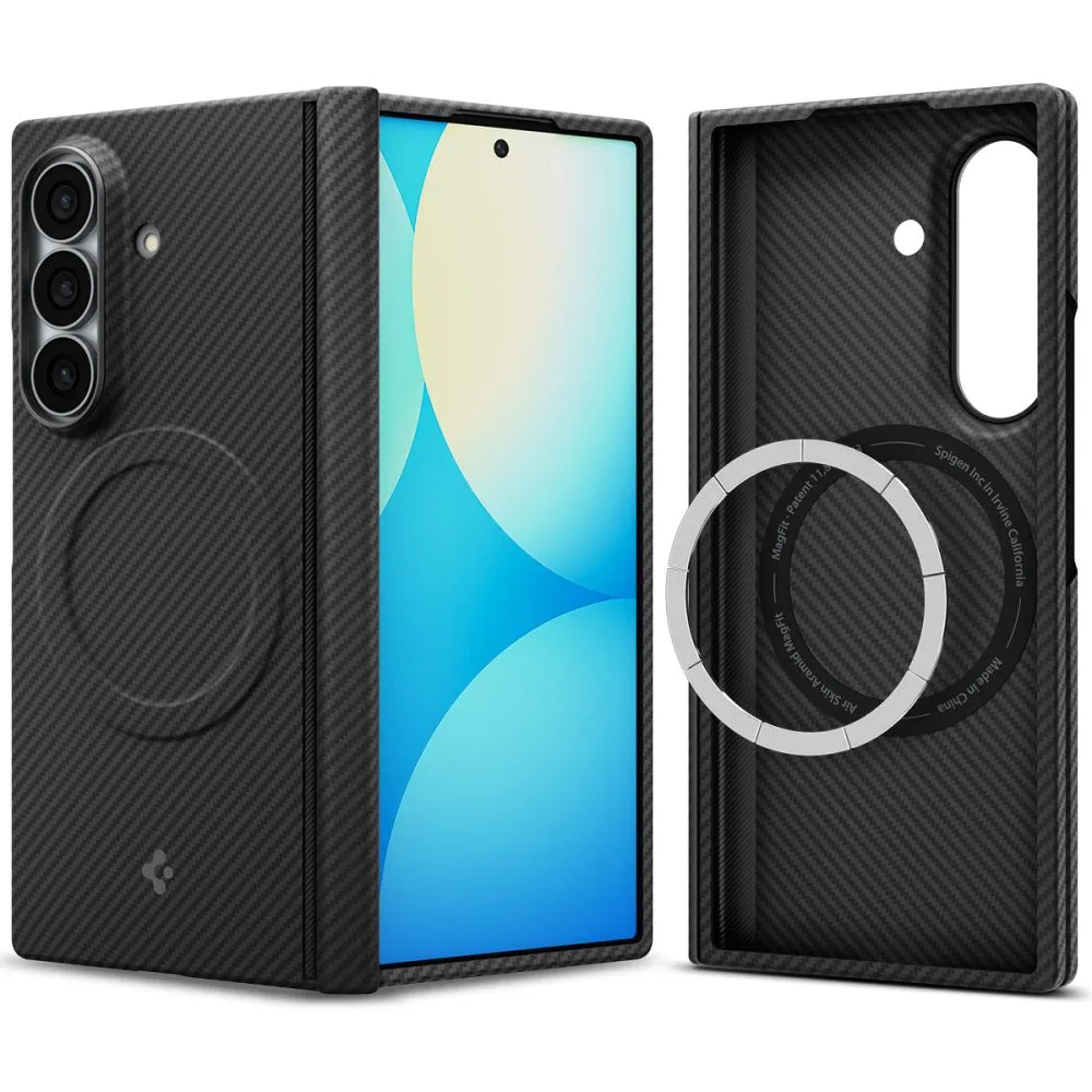 Samsung Galaxy Z Fold 8 Ultra Phone Cover black SPIGEN AIRSKIN ARAMID MAGSAFE