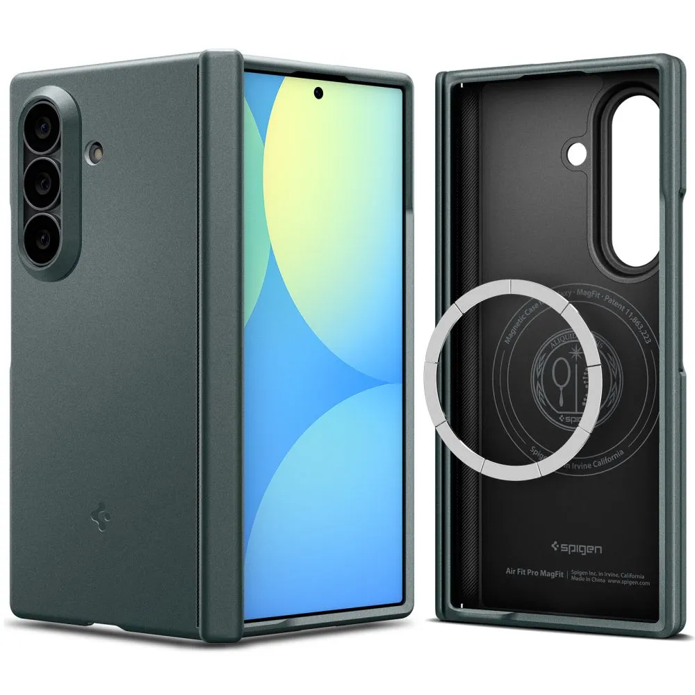 Samsung Galaxy Z Fold 8 Ultra Phone Cover green SPIGEN AIR FIT PRO MAGSAFE