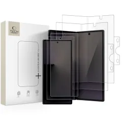 Galaxy Z Galaxy Z Fold 8 Ultra Aizsargstikls TECH-PROTECT EASY SET FOIL & GLASS FIT+ 4IN1 Samsung Galaxy Z Fold 8 Ultra