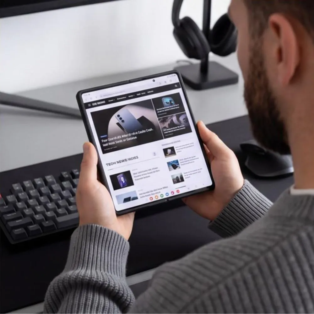 Samsung Galaxy Z Fold 8 Telefona vāciņš  TECH-PROTECT MAGMAT MAGSAFE