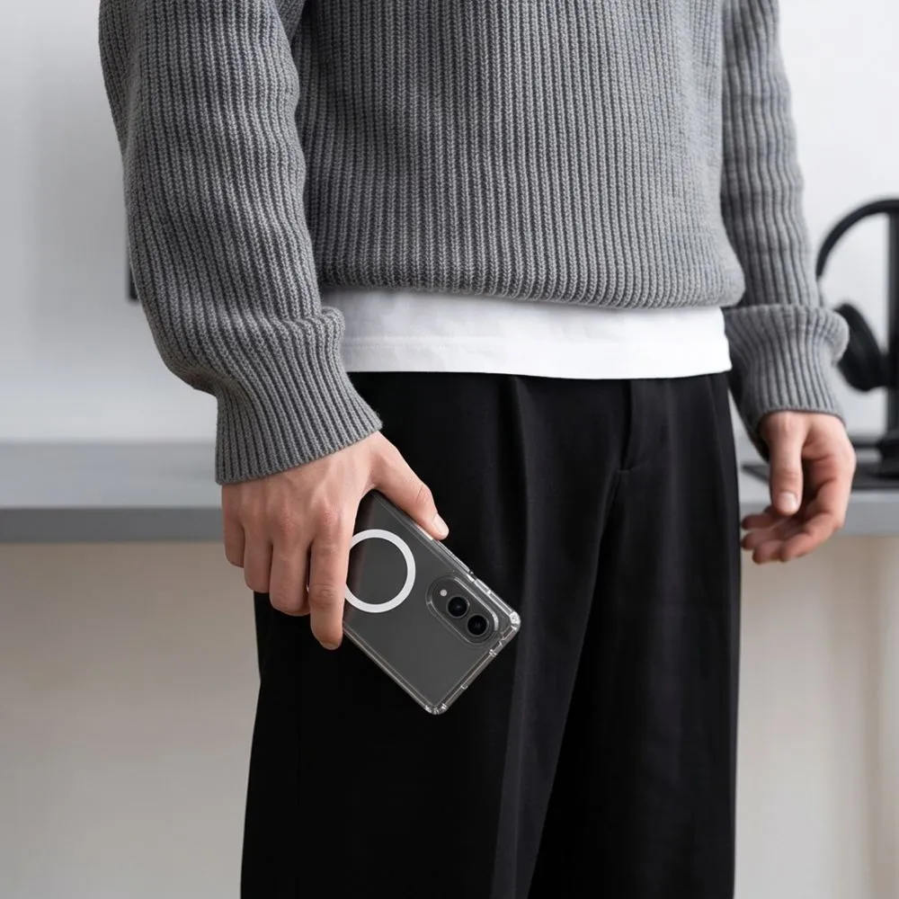 Samsung Galaxy Z Fold 8 Telefoni kaaned läbipaistev TECH-PROTECT FLEXAIR HYBRID MAGSAFE