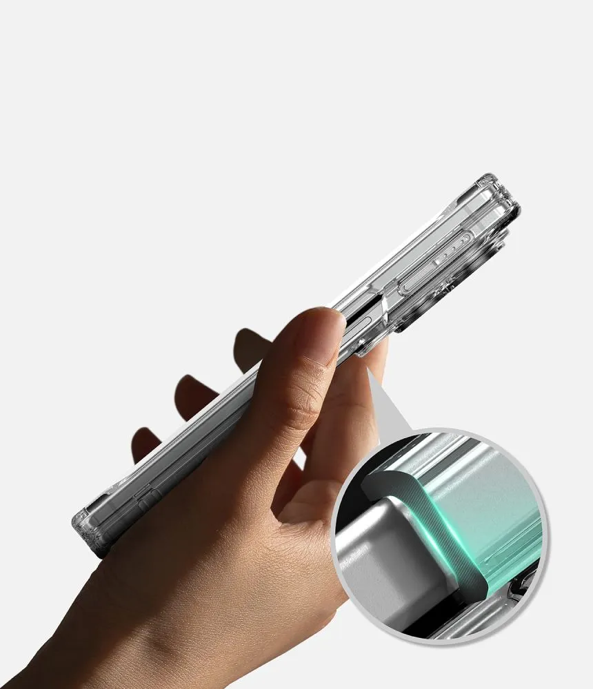 Samsung Galaxy Z Fold 8 Telefona vāciņš caurspīdīgs RINGKE FUSION FLAP MAGNETIC MAGSAFE