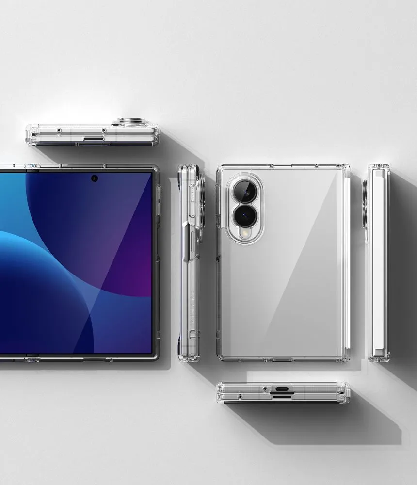 Samsung Galaxy Z Fold 8 Telefona vāciņš caurspīdīgs RINGKE FUSION FLAP