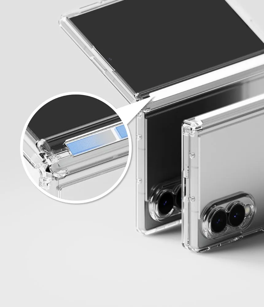 Samsung Galaxy Z Fold 8 Telefona vāciņš caurspīdīgs RINGKE FUSION FLAP