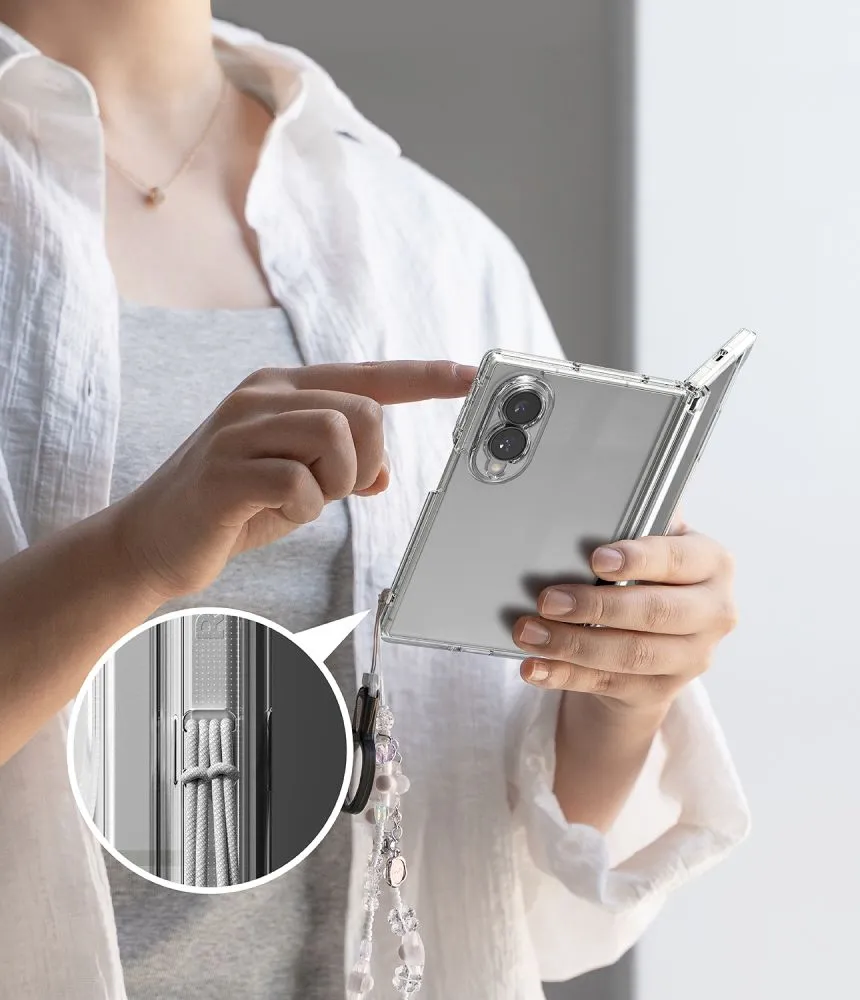 Samsung Galaxy Z Fold 8 Telefona vāciņš caurspīdīgs RINGKE FUSION FLAP