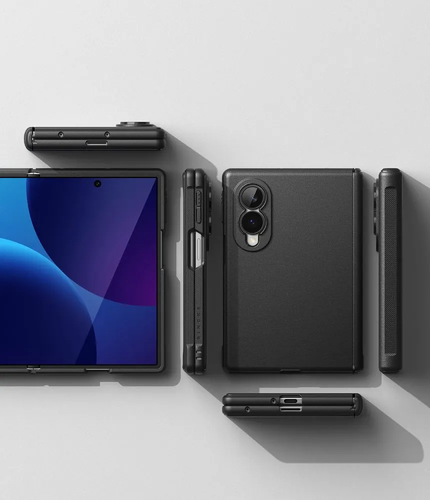 Samsung Galaxy Z Fold 8 Telefona vāciņš melns RINGKE ONYX FLAP MAGNETIC MAGSAFE