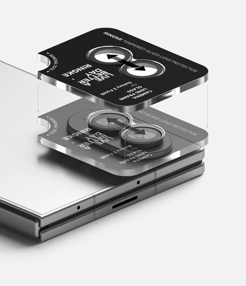Samsung Galaxy Z Fold 8 Aizsargstikls  RINGKE CAMERA FRAME 2-PACK