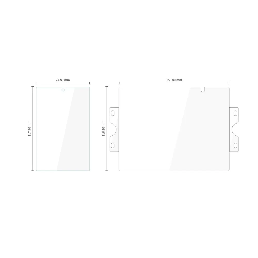 Samsung Galaxy Z Fold 8 skärmskydd  TECH-PROTECT EASY SET FOIL & GLASS FIT+ 4IN1