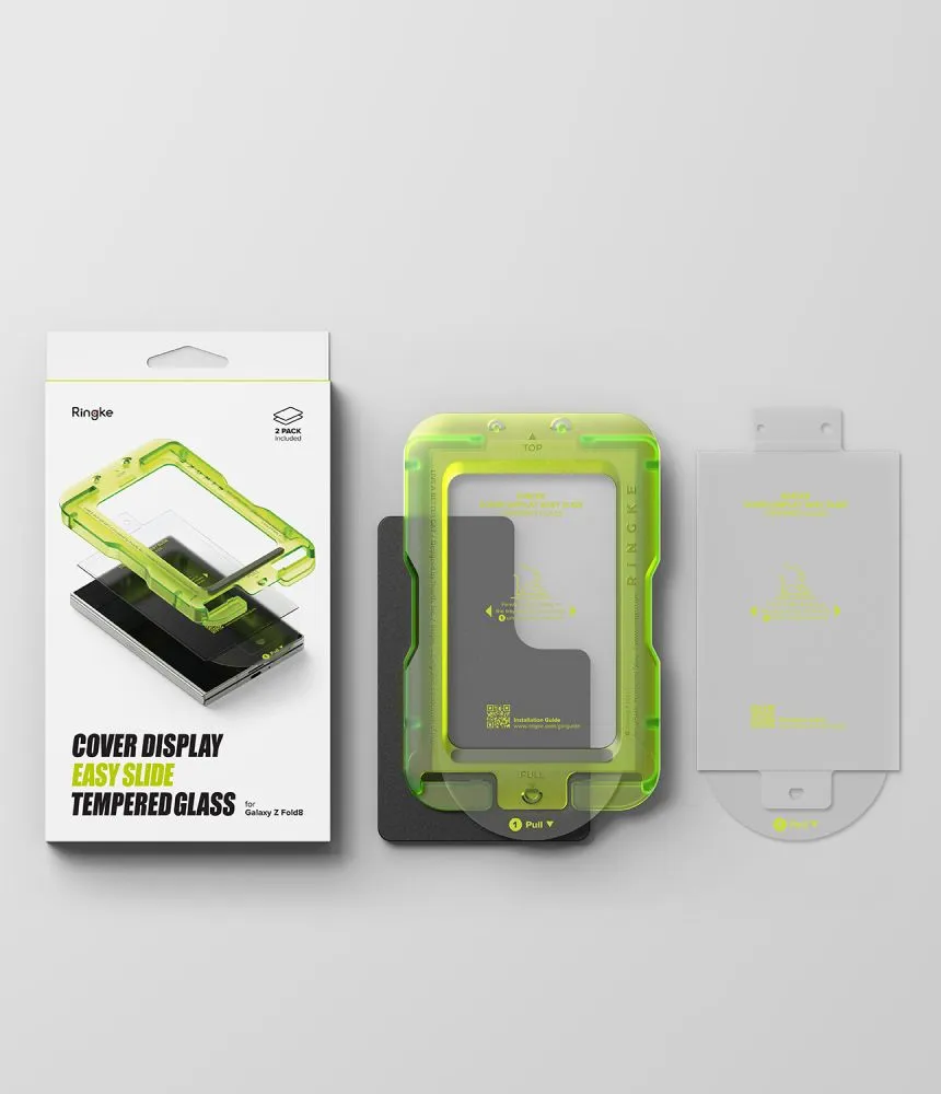 Samsung Galaxy Z Fold 8 skärmskydd  RINGKE COVER DISPLAY EASY SLIDE 2-PACK