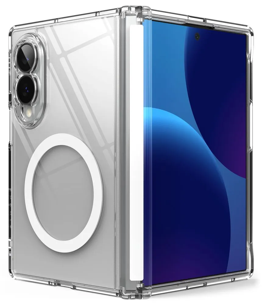 Samsung Galaxy Z Fold 8 Telefona vāciņš caurspīdīgs RINGKE FUSION FLAP MAGNETIC MAGSAFE
