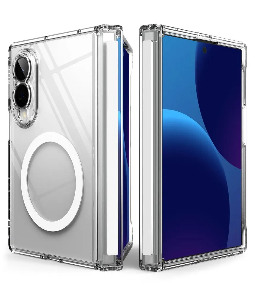 Samsung Galaxy Z Fold 8 Telefona vāciņš caurspīdīgs RINGKE FUSION FLAP MAGNETIC MAGSAFE