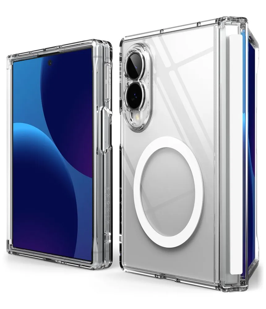 Samsung Galaxy Z Fold 8 Telefona vāciņš caurspīdīgs RINGKE FUSION FLAP MAGNETIC MAGSAFE