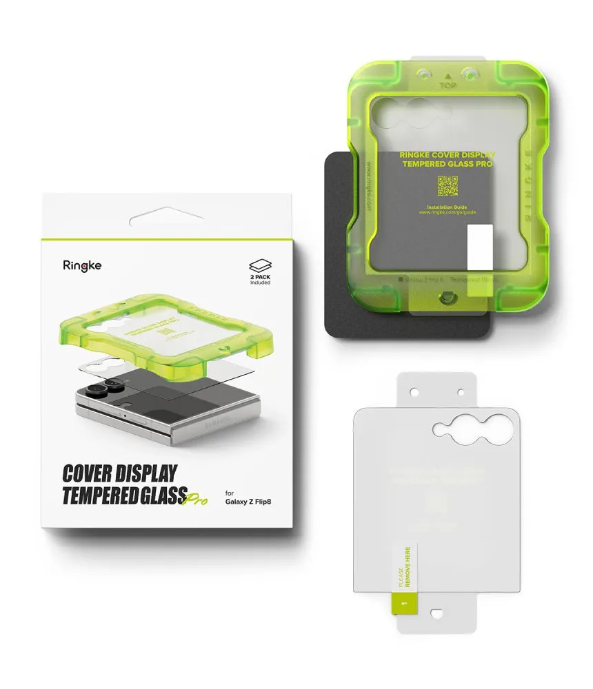 Samsung Galaxy Z Flip 8 Aizsargstikls RINGKE COVER DISPLAY PRO 2-PACK