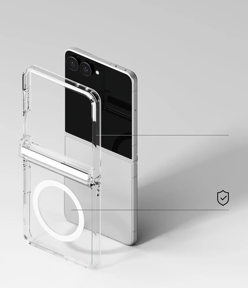 Samsung Galaxy Z Flip 8 Telefona vāciņš RINGKE FUSION FLAP MAGNETIC MAGSAFE