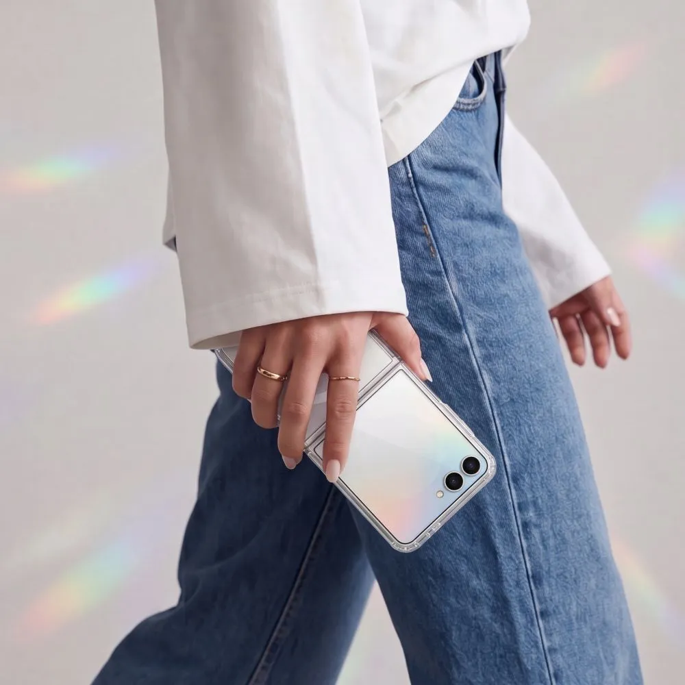 Samsung Galaxy Z Flip 8 Telefona vāciņš caurspīdīgs TECH-PROTECT FLEXAIR HYBRID MAGSAFE