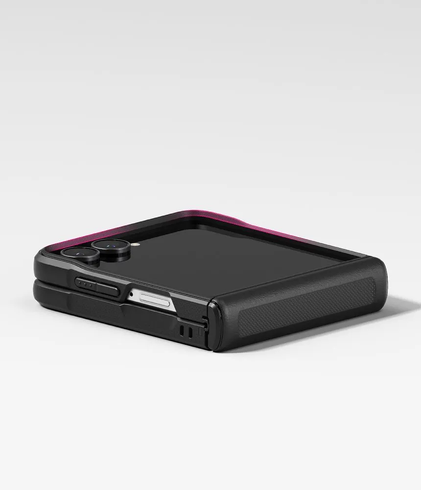 Samsung Galaxy Z Flip 8 Telefona vāciņš melns RINGKE ONYX FLAP MAGNETIC MAGSAFE