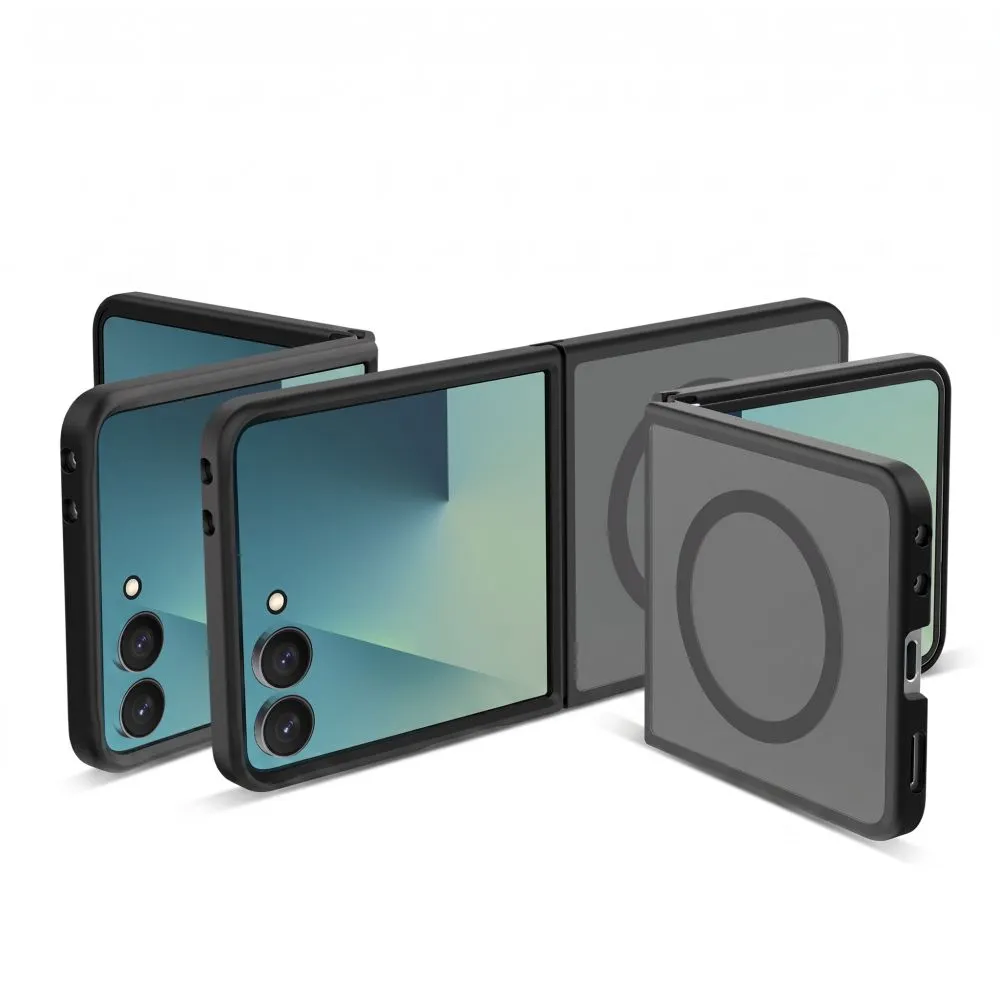 Samsung Galaxy Z Flip 8 Telefona vāciņš  TECH-PROTECT MAGMAT MAGSAFE
