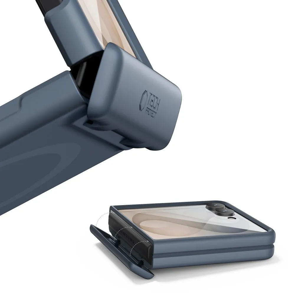 Samsung Galaxy Z Flip 8 Telefona vāciņš  TECH-PROTECT KEVLAR AURA MAGSAFE