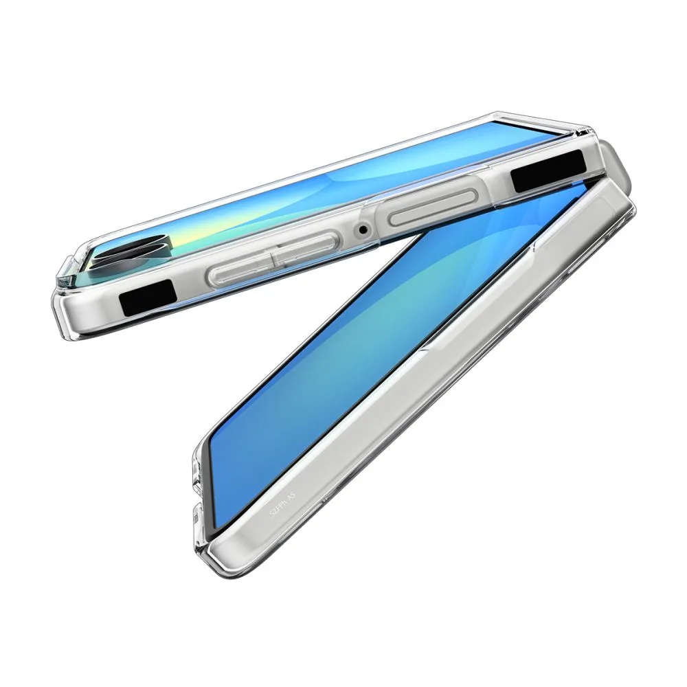 Samsung Galaxy Z Flip 8 Telefona vāciņš caurspīdīgs SPIGEN AIRSKIN MAGSAFE