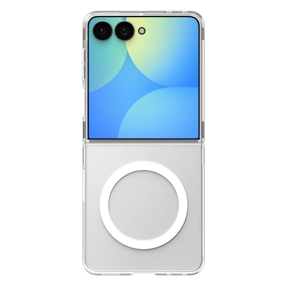 Samsung Galaxy Z Flip 8 Telefona vāciņš caurspīdīgs SPIGEN AIRSKIN MAGSAFE