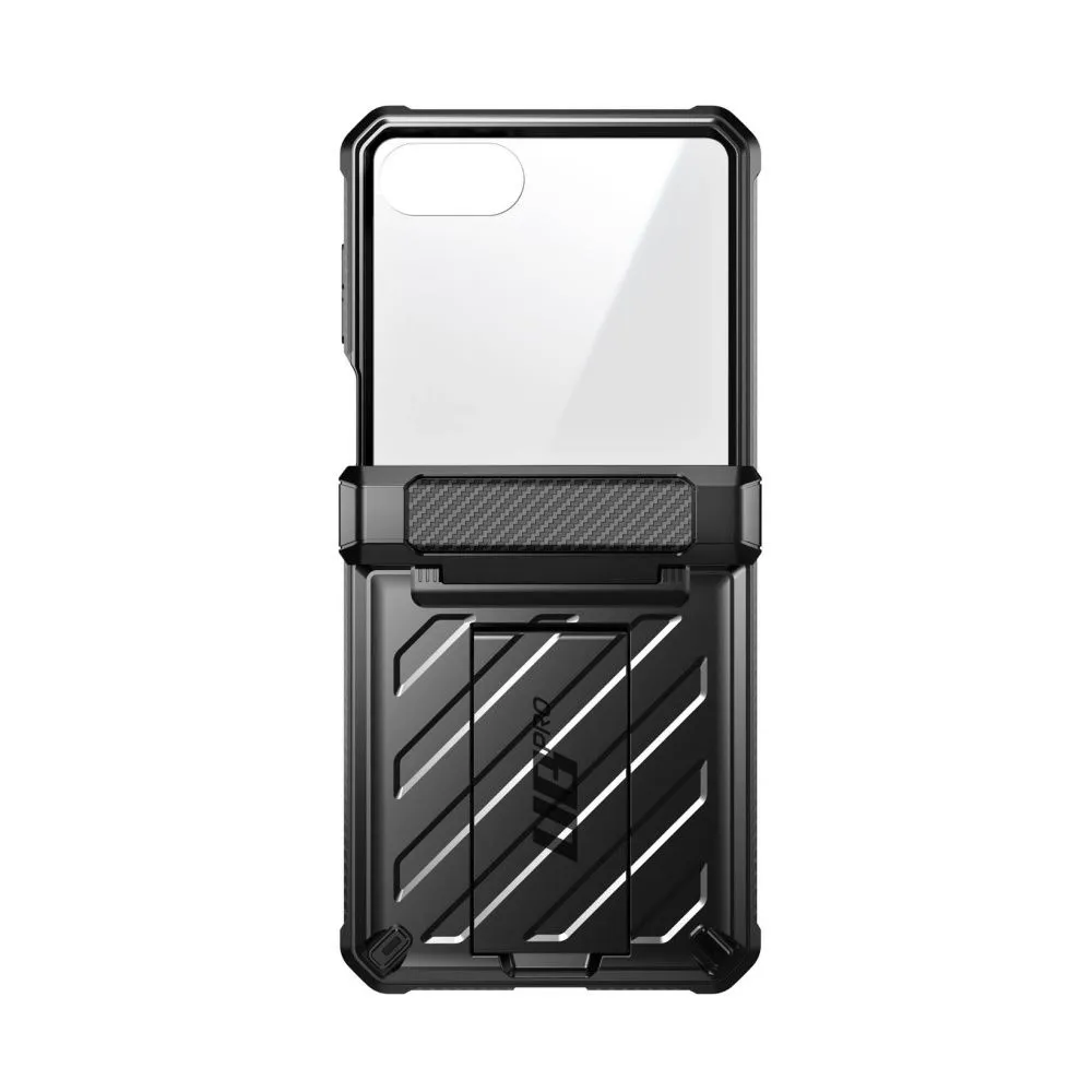 Samsung Galaxy Z Flip 8 Telefona vāciņš melns SUPCASE UNICORN BEETLE PRO