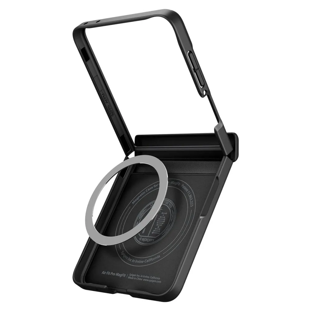 Samsung Galaxy Z Flip 8 Telefoni kaaned must SPIGEN AIR FIT PRO MAGSAFE