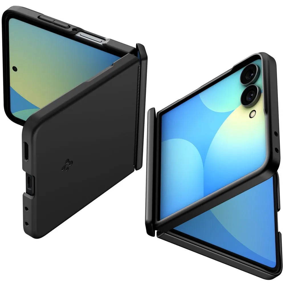 Samsung Galaxy Z Flip 8 Telefoni kaaned must SPIGEN AIR FIT PRO MAGSAFE