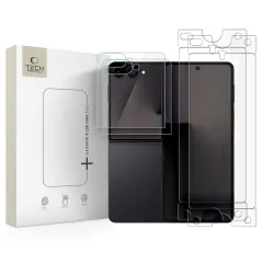 Galaxy Z Galaxy Z Flip 8 Aizsargstikls TECH-PROTECT EASY SET FOIL GLASS FIT+ 4IN1 Samsung Galaxy Z Flip 8